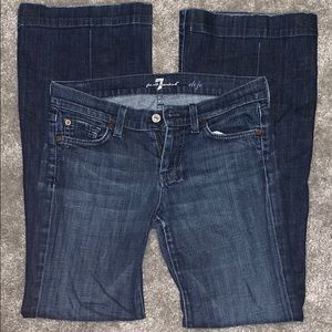 7 For All Mankind boot cut jeans